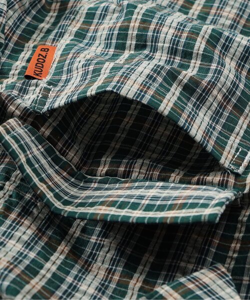 BREEZE(ブリーズ)の「【WEB限定】KUDOZ.B チェックシャツ(シャツ/ブラウス・キッズ・ブラック/グリーン・90/100/110/120/130/140/150)」の15枚目の写真