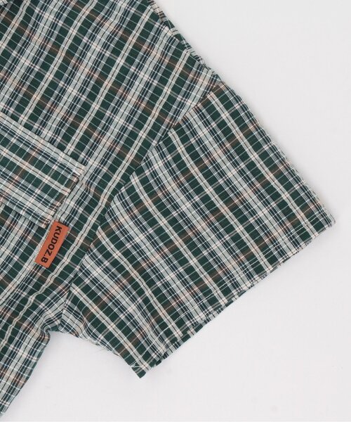 BREEZE(ブリーズ)の「【WEB限定】KUDOZ.B チェックシャツ(シャツ/ブラウス・キッズ・ブラック/グリーン・90/100/110/120/130/140/150)」の16枚目の写真