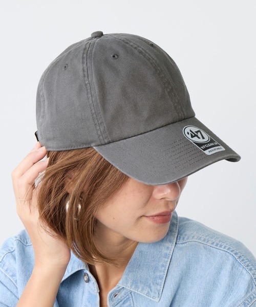 '47(フォーティーセブン)の「【'47×MICA&DEAL】別注-クリーンナップCAP- CLEAN UP(キャップ・レディース・チャコールグレー/グレイッシュベージュ/ネイビー/ピンク/ブラウン・FREE)」の1枚目の写真