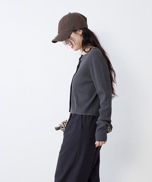 '47(フォーティーセブン)の「【'47×MICA&DEAL】別注-クリーンナップCAP- CLEAN UP(キャップ・レディース・チャコールグレー/グレイッシュベージュ/ネイビー/ピンク/ブラウン・FREE)」の8枚目の写真