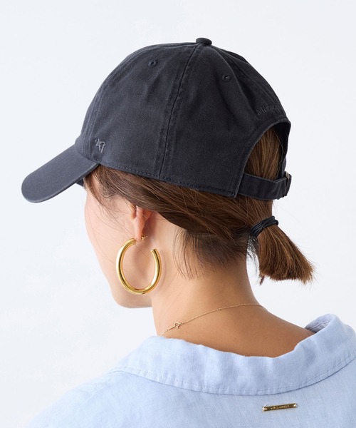 '47(フォーティーセブン)の「【'47×MICA&DEAL】別注-クリーンナップCAP- CLEAN UP(キャップ・レディース・チャコールグレー/グレイッシュベージュ/ネイビー/ピンク/ブラウン・FREE)」の13枚目の写真
