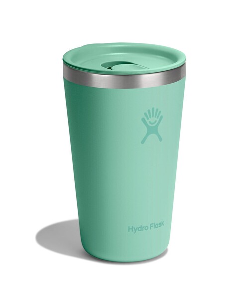 HYDRO FLASK（ハイドロフラスク）の「【HYDRO FLASK / ハイドロフラスク】16oz ALL AROUND TUMB / 断熱ステンレスボトル /タンブラー（グラス/マグカップ/タンブラー・メンズ・スモークピンク/エメラルド/ブラック/ライラック/ホワイト/ブルー/グレー/ピンク・フリー）」の5枚目の写真