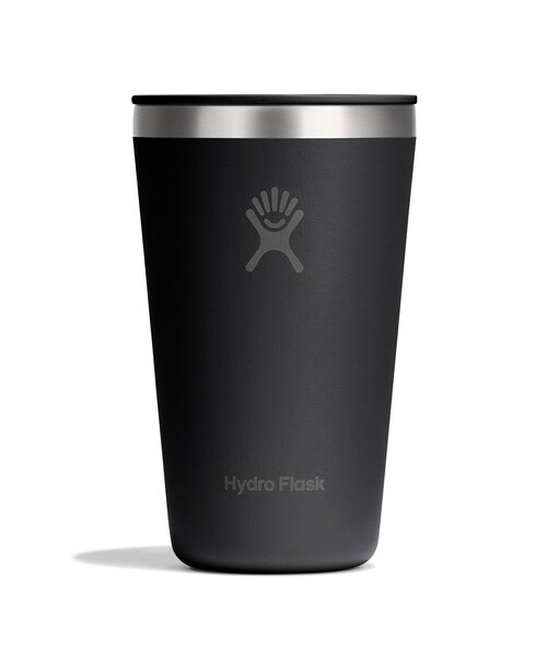 HYDRO FLASK（ハイドロフラスク）の「【HYDRO FLASK / ハイドロフラスク】16oz ALL AROUND TUMB / 断熱ステンレスボトル /タンブラー（グラス/マグカップ/タンブラー・メンズ・スモークピンク/エメラルド/ブラック/ライラック/ホワイト/ブルー/グレー/ピンク・フリー）」の3枚目の写真
