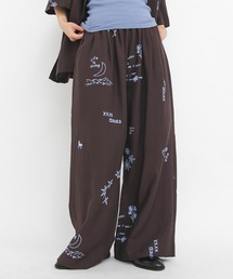 KBF | TATTOOワイドイージーパンツ(その他パンツ)