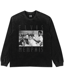 NAVYTEAM（ネイビーチーム）の「ELVIS MEMPHIS ピグメントダイングロングTシャツ（Tシャツ/カットソー）」