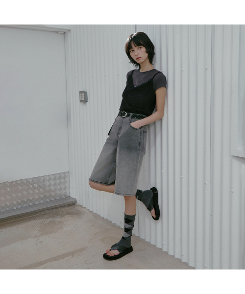 LAP（ラップ）の「グラデーションバミューダ5部パンツAS1DP265（その他パンツ・レディース・ライトグレー/ダークブルー・SMALL/MEDIUM）」の6枚目の写真
