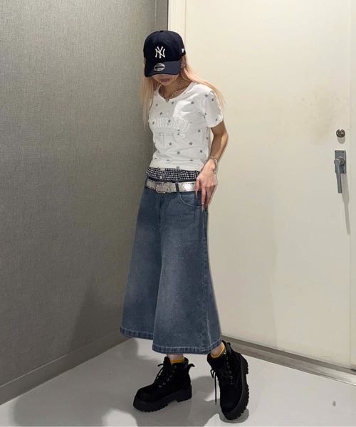 sedacle（セダクル）の「グリッターハーフデニム（デニムパンツ・メンズ・ボルドー/ブラック/インディゴブルー/ブルー系その他・MEDIUM/LARGE/SMALL）」の21枚目の写真