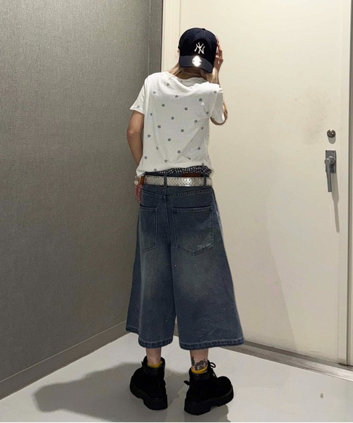sedacle（セダクル）の「グリッターハーフデニム（デニムパンツ・メンズ・ボルドー/ブラック/インディゴブルー/ブルー系その他・MEDIUM/LARGE/SMALL）」の22枚目の写真