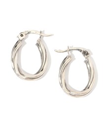 Nina&Jules Twisted Cable フープピアス