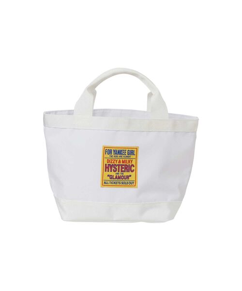 HYSTERIC GLAMOUR（ヒステリックグラマー）の「TARP ミニトートバッグ（トートバッグ・メンズ・ブラック/ホワイト・FREE）」の3枚目の写真