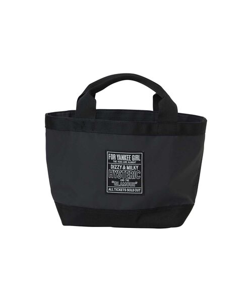 HYSTERIC GLAMOUR（ヒステリックグラマー）の「TARP ミニトートバッグ（トートバッグ・メンズ・ブラック/ホワイト・FREE）」の5枚目の写真