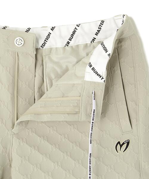 MASTER BUNNY EDITION（マスターバニーエディション）の「【MASTER BUNNY EDITION】ロゴジャガード（その他パンツ・メンズ・ブラック/ホワイト/ベージュ・LARGE/MEDIUM/X-LARGE）」の7枚目の写真