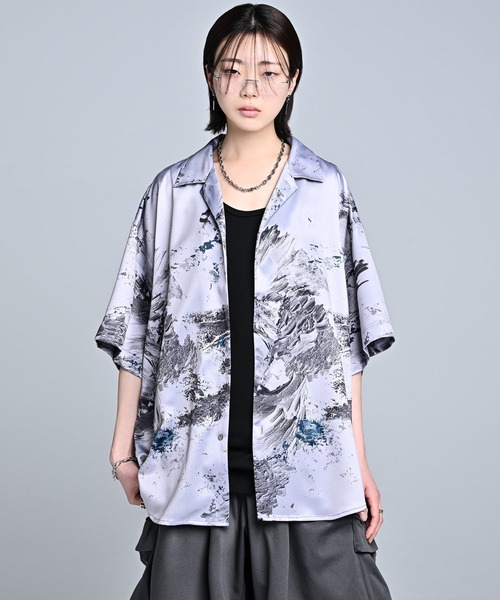 ADRER（アドラー）の「Punch Layered Oversize Tank Top ／ ポンチ レイヤード オーバーサイズタンクトップ（タンクトップ・メンズ・ホワイト/ブラック・L/M/S/XS）」の22枚目の写真
