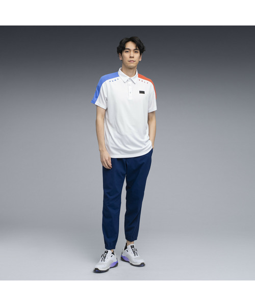 PUMA(プーマ)の「PUMA プーマ メンズ ゴルフ PB ジョガー パンツ(その他パンツ・メンズ・ミックスグレー/ブルー系その他・LARGE/MEDIUM/SMALL/X-LARGE/XX-LARGE)」の4枚目の写真
