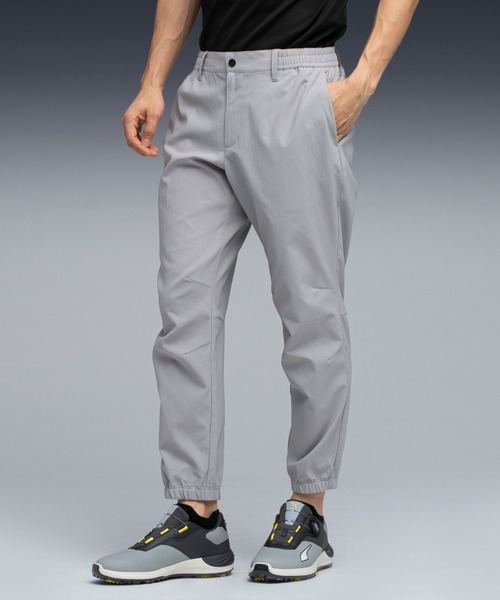 PUMA(プーマ)の「PUMA プーマ メンズ ゴルフ PB ジョガー パンツ(その他パンツ・メンズ・ミックスグレー/ブルー系その他・LARGE/MEDIUM/SMALL/X-LARGE/XX-LARGE)」の1枚目の写真