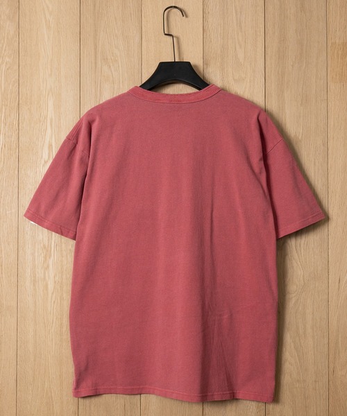 Goodwear(グッドウェア)の「【h】〔Goodwear/グッドウェア〕USAコットン ヘビーウェイト ヘンリーネック ピグメント半袖Tシャツ/無地T(Tシャツ/カットソー・メンズ・ライトブルー/チャコールグレー/ピンク・SMALL/LARGE/MEDIUM)」の10枚目の写真