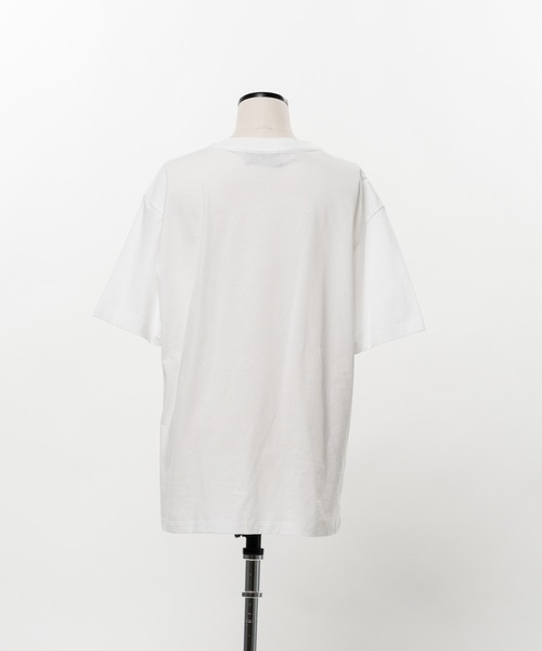 KEISUKEYOSHIDA(ケイスケヨシダ)の「Raco T-shirt(Tシャツ/カットソー・レディース・ブラック/ホワイト・L/M/S)」の5枚目の写真