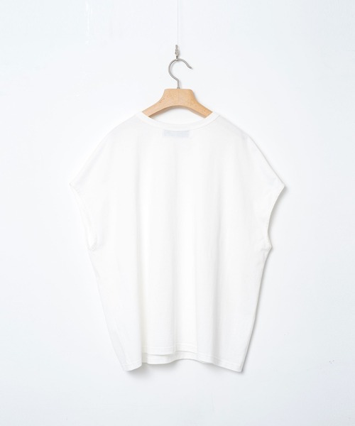 bedsidedrama（ベットサイドドラマ）の「BEDSIDEDRAMA/ベッドサイドドラマ/CATBERUS Dress Tee（Tシャツ/カットソー・レディース・ブラック/ホワイト/ピンク・1）」の8枚目の写真