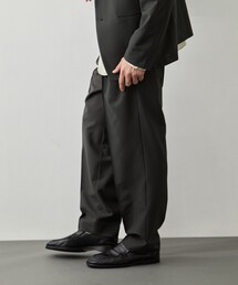 3-Tuck Drawstring Easy Pants