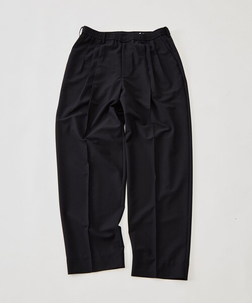 GOOD PEOPLE GOOD STITCHING GOOD PRODUCT(グッドピープルグッドスティッチンググッドプロダクト)の「3-Tuck Drawstring Easy Pants(スラックス・メンズ・カーキ/ネイビー・L/M/S)」の8枚目の写真