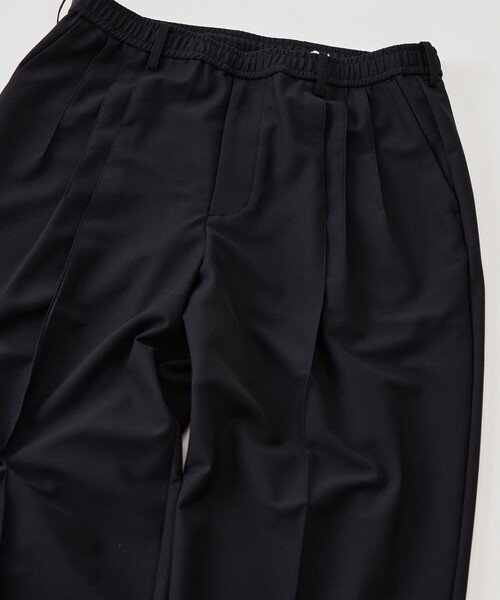 GOOD PEOPLE GOOD STITCHING GOOD PRODUCT(グッドピープルグッドスティッチンググッドプロダクト)の「3-Tuck Drawstring Easy Pants(スラックス・メンズ・カーキ/ネイビー・L/M/S)」の9枚目の写真