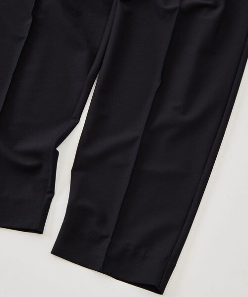 GOOD PEOPLE GOOD STITCHING GOOD PRODUCT(グッドピープルグッドスティッチンググッドプロダクト)の「3-Tuck Drawstring Easy Pants(スラックス・メンズ・カーキ/ネイビー・L/M/S)」の10枚目の写真