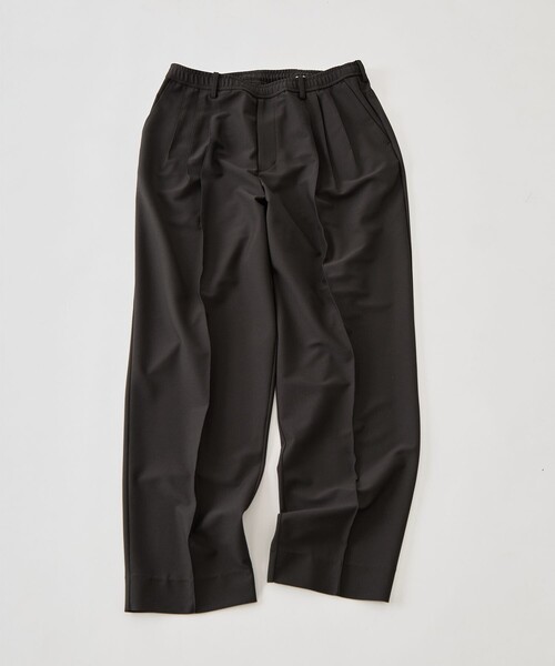 GOOD PEOPLE GOOD STITCHING GOOD PRODUCT(グッドピープルグッドスティッチンググッドプロダクト)の「3-Tuck Drawstring Easy Pants(スラックス・メンズ・カーキ/ネイビー・L/M/S)」の16枚目の写真