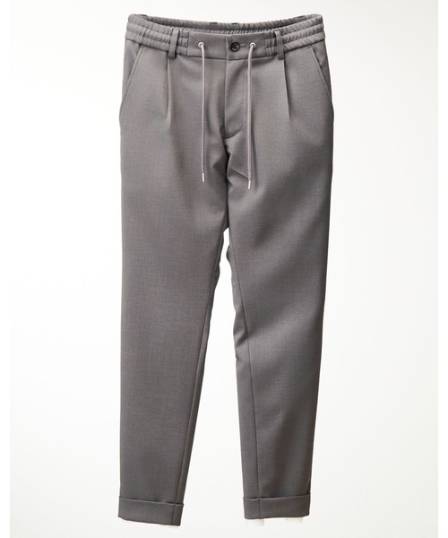 AKM（エイケイエム）の「SWING EASY PANTS (DOUBLE)（その他パンツ・メンズ・グレー/ライトベージュ/ブラック/ネイビー・MEDIUM）」の2枚目の写真