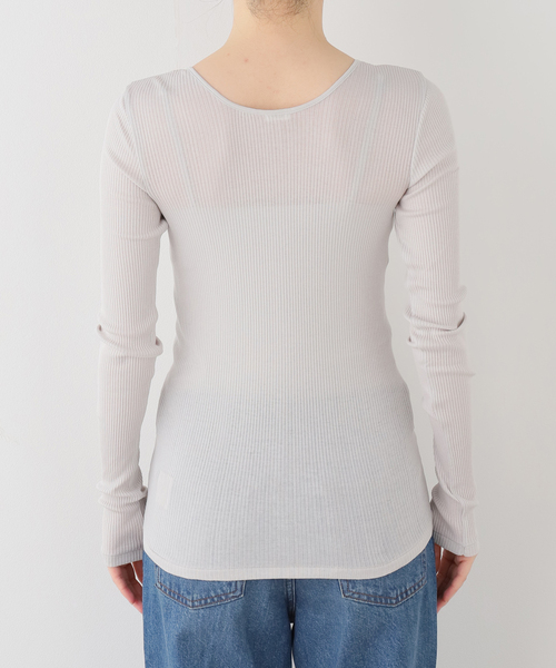 JOURNAL STANDARD(ジャーナルスタンダード)の「【MALU/マル】PALMA(Tシャツ/カットソー・レディース・ホワイト/チャコールグレー・FREE)」の11枚目の写真