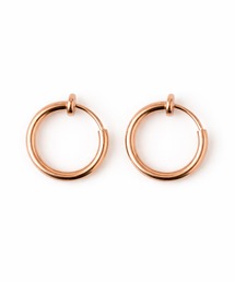 【ORLEAN】シンプルフープイヤリング 太さ2.2mm