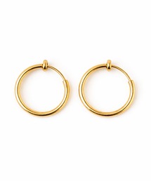 【ORLEAN】シンプルフープイヤリング 太さ2.2mm
