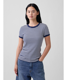 モダンリブ リンガーTシャツ