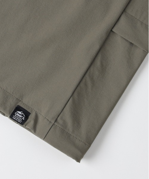 CAMP7(キャンプセブン)の「CAMP7(キャンプ7)【PLAY PROOF】アクティブTシャツ(Tシャツ/カットソー・メンズ・カーキブラウン/ブラック/ブルー・S/M/L/XL)」の9枚目の写真