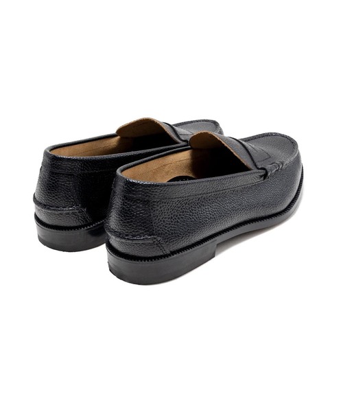 The Kenford Fineshoes（ケンフォードファインシューズ）の「The Kenford Fineshoes EMBOSSED LOAFERS SCOTCH GRAIN（ローファー・メンズ・ブラック・25cm/25.5cm/26cm/26.5cm/27cm）」の4枚目の写真