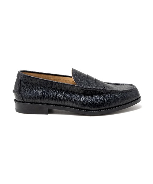 The Kenford Fineshoes（ケンフォードファインシューズ）の「The Kenford Fineshoes EMBOSSED LOAFERS SCOTCH GRAIN（ローファー・メンズ・ブラック・25cm/25.5cm/26cm/26.5cm/27cm）」の5枚目の写真
