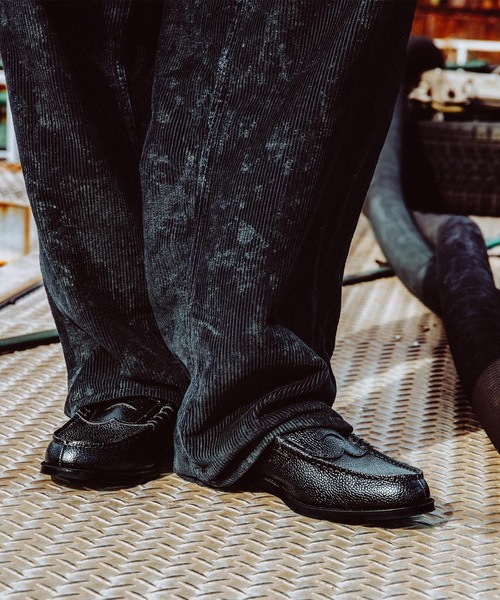 The Kenford Fineshoes（ケンフォードファインシューズ）の「The Kenford Fineshoes EMBOSSED LOAFERS SCOTCH GRAIN（ローファー・メンズ・ブラック・25cm/25.5cm/26cm/26.5cm/27cm）」の9枚目の写真