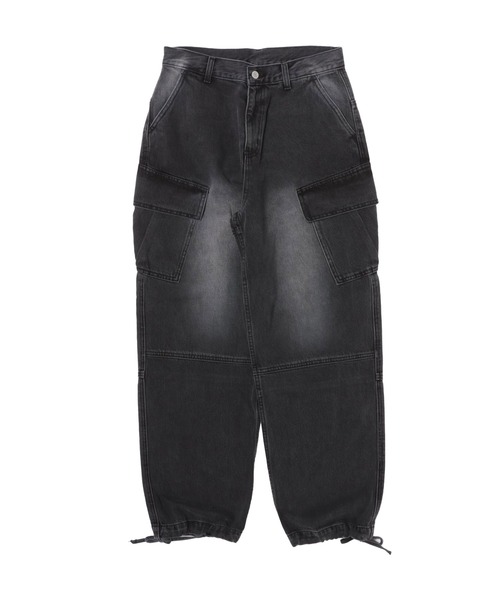 le cercle ADAM ET ROPE'(ルセルクルアダムエロペ)の「ブラストカーゴデニム(デニムパンツ・メンズ・スミクロ/ネイビー・M/L)」の2枚目の写真