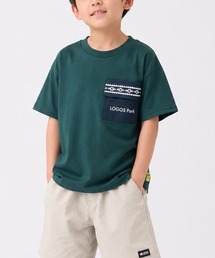 LOGOS（ロゴス）の「【30】〔LOGOS/ロゴス〕ドライコットン アソートデザイン クルーネック半袖Tシャツ 吸水速乾（Tシャツ/カットソー）」