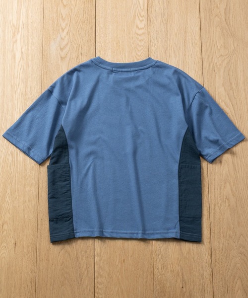 LOGOS(ロゴス)の「【30】〔LOGOS/ロゴス〕ドライコットン アソートデザイン クルーネック半袖Tシャツ 吸水速乾(Tシャツ/カットソー・キッズ・ベージュ系2/グリーン系1/ブラック系1/ブラック系2/ブルー系2・140/130/160/150)」の15枚目の写真