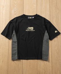JOHN'S CLOSET（ジョンズクローゼット）の「【30】〔LOGOS/ロゴス〕ドライコットン アソートデザイン クルーネック半袖Tシャツ 吸水速乾（Tシャツ/カットソー）」