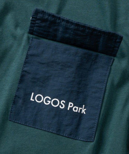 LOGOS（ロゴス）の「【30】〔LOGOS/ロゴス〕ドライコットン アソートデザイン クルーネック半袖Tシャツ 吸水速乾（Tシャツ/カットソー・キッズ・ベージュ系2/グリーン系1/ブラック系1/ブラック系2・140/130/160/150）」の9枚目の写真