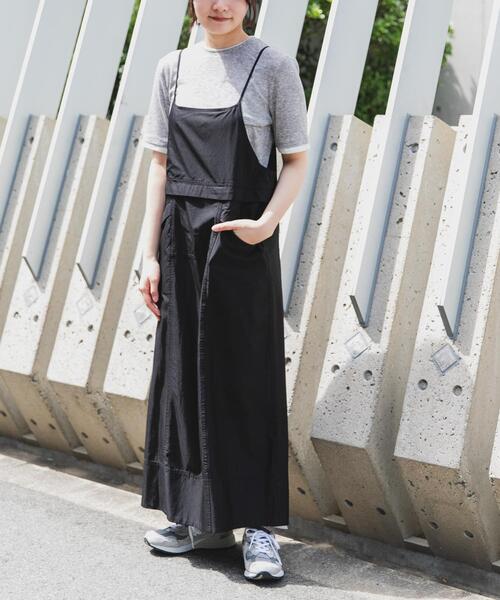 FORK&SPOON（フォークアンドスプーン）の「FORK&SPOON　レイヤードTシャツ（Tシャツ/カットソー・レディース・グレー/ブラウン・1）」の6枚目の写真