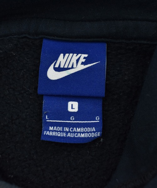 NIKE(ナイキ)の「【USED】NIKE swooshロゴ フーディ(パーカー・メンズ・ブラック・LARGE)」の4枚目の写真