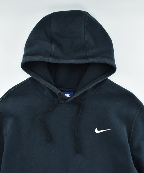 NIKE(ナイキ)の「【USED】NIKE swooshロゴ フーディ(パーカー・メンズ・ブラック・LARGE)」の7枚目の写真