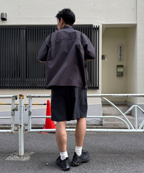 CIAOPANIC(チャオパニック)の「多機能イージーワイドショーツ(その他パンツ・メンズ・ネイビー/カーキ/チャコールグレー・MEDIUM/LARGE)」の4枚目の写真
