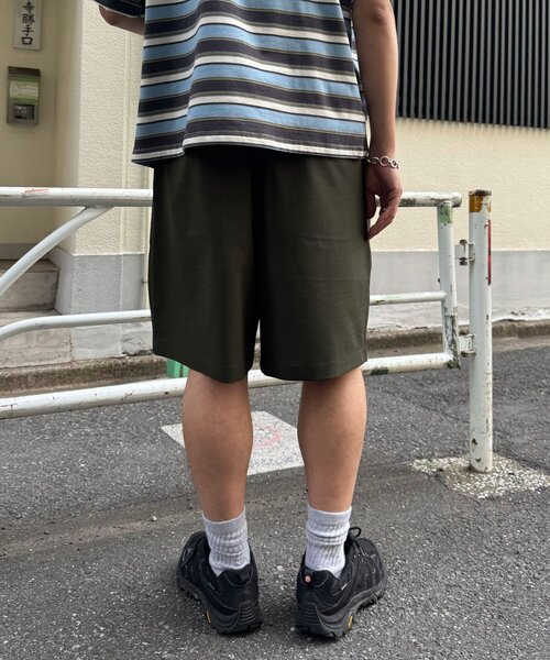 CIAOPANIC(チャオパニック)の「多機能イージーワイドショーツ(その他パンツ・メンズ・ネイビー/カーキ/チャコールグレー・MEDIUM/LARGE)」の12枚目の写真
