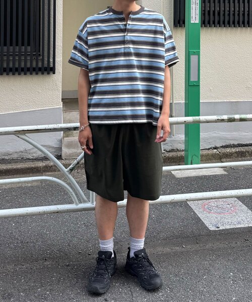 CIAOPANIC(チャオパニック)の「多機能イージーワイドショーツ(その他パンツ・メンズ・ネイビー/カーキ/チャコールグレー・MEDIUM/LARGE)」の13枚目の写真
