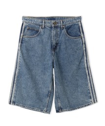 adidas FIREBIRD ADICOLOR LIGHT WASH DENIM SHORTS / アディダス ファイヤーバード アディカラー ライトウォッシュ デニム ショーツ