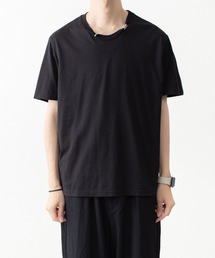100/3 スエードジャージー ピアスド S/S TEE / 100/3 SUEDE JERSEY PIERCED S/S TEE