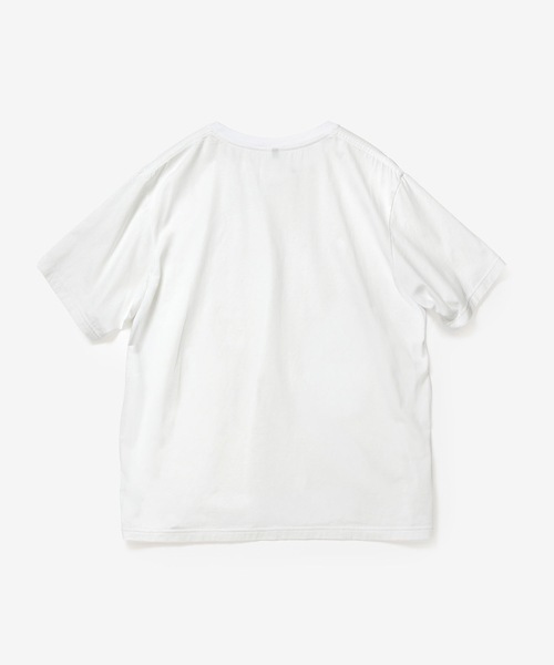 VEIN (ヴェイン)の「100/3 スエードジャージー ピアスド S/S TEE / 100/3 SUEDE JERSEY PIERCED S/S TEE(Tシャツ/カットソー・メンズ・ブラック/ライトブラウン/ホワイト・3/2/1)」の5枚目の写真